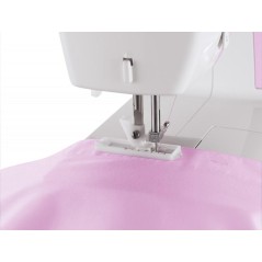 Singer Simple 3223 Sewing Machine - Stylish Pink & White - Effortless Stitching for Beginners and Enthusiasts!